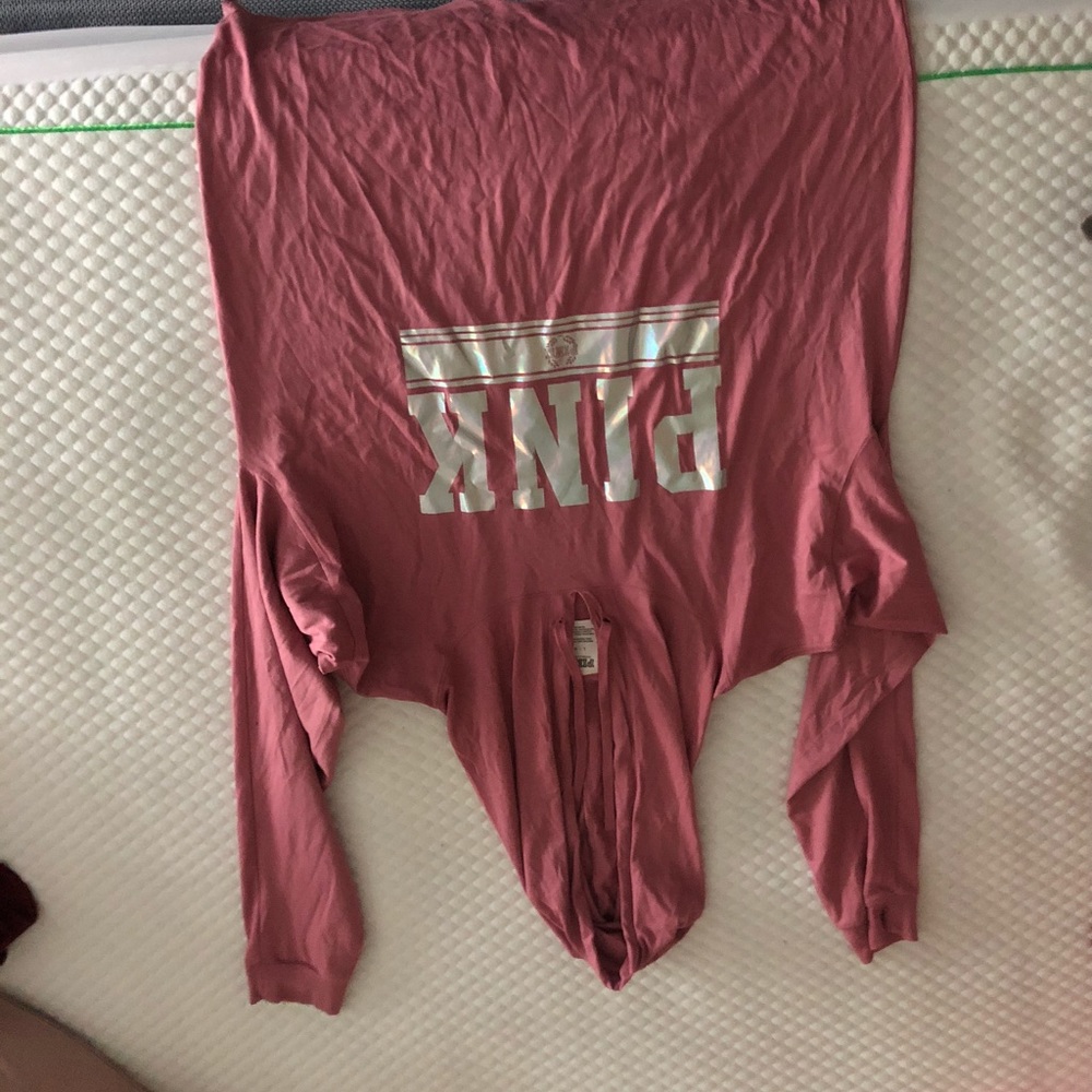 PINK VS Longsleeve w hood